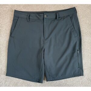 Gerry Outdoor Men's 38 Cargo Teal Green Shorts Fishing Hiking Utility 10" Inseam